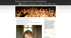 Desktop Screenshot of jentekor.rsio.no